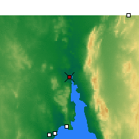 Nearby Forecast Locations - Puerto Augusta - Mapa