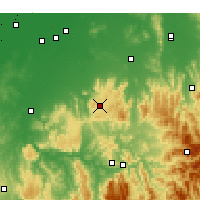 Nearby Forecast Locations - Strathbogie - Mapa