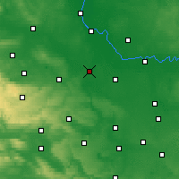 Nearby Forecast Locations - Bernburg - Mapa
