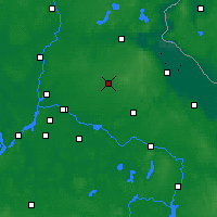 Nearby Forecast Locations - Werneuchen - Mapa
