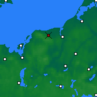 Nearby Forecast Locations - Bad Doberan - Mapa