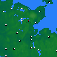 Nearby Forecast Locations - Eutin - Mapa