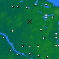 Nearby Forecast Locations - Neumünster - Mapa