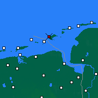 Nearby Forecast Locations - Borkum - Mapa