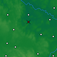 Nearby Forecast Locations - Salzwedel - Mapa
