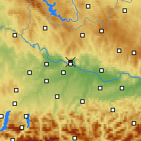 Nearby Forecast Locations - Urfahr - Mapa