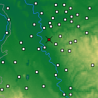 Nearby Forecast Locations - Ratingen - Mapa