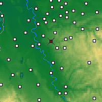 Nearby Forecast Locations - Mettmann - Mapa