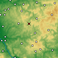 Nearby Forecast Locations - Olpe - Mapa
