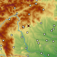 Nearby Forecast Locations - Weiz - Mapa
