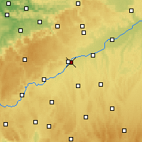 Nearby Forecast Locations - Nuevo Ulm - Mapa