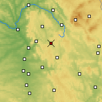 Nearby Forecast Locations - Pottenstein - Mapa