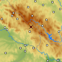 Nearby Forecast Locations - Mauth - Mapa