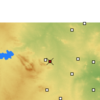 Nearby Forecast Locations - Bellary - Mapa