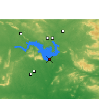 Nearby Forecast Locations - Burla - Mapa