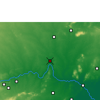 Nearby Forecast Locations - Jaggaiahpet - Mapa