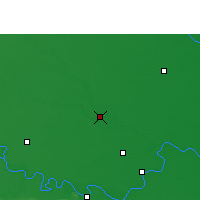Nearby Forecast Locations - Jaunpur - Mapa