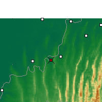 Nearby Forecast Locations - Kailasahar - Mapa
