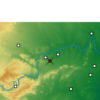 Nearby Forecast Locations - Macherla - Mapa