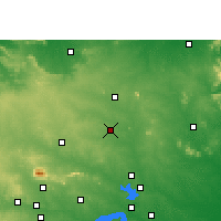 Nearby Forecast Locations - Madhupur - Mapa