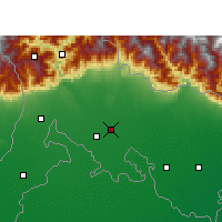 Nearby Forecast Locations - Mainaguri - Mapa