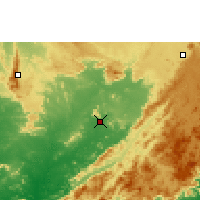 Nearby Forecast Locations - Malkangiri - Mapa