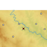 Nearby Forecast Locations - Mangalvedhe - Mapa