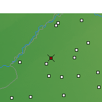 Nearby Forecast Locations - Mukatsar - Mapa