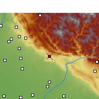 Nearby Forecast Locations - Nahan - Mapa