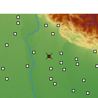 Nearby Forecast Locations - Nehtaur - Mapa