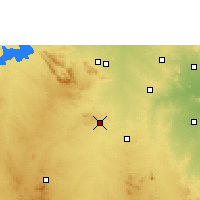 Nearby Forecast Locations - Rayadurg - Mapa