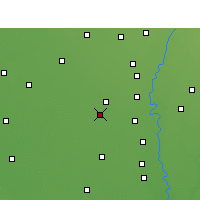Nearby Forecast Locations - Safidon - Mapa