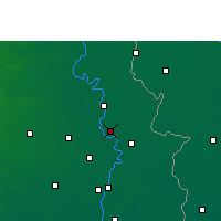 Nearby Forecast Locations - Santipur - Mapa
