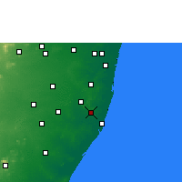 Nearby Forecast Locations - Tirukalukundram - Mapa