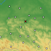 Nearby Forecast Locations - Boguchwała - Mapa