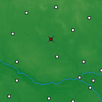 Nearby Forecast Locations - Glinojeck - Mapa