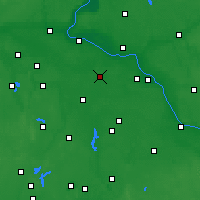 Nearby Forecast Locations - Gniewkowo - Mapa
