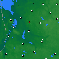 Nearby Forecast Locations - Maszewo - Mapa