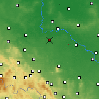Nearby Forecast Locations - Środa Śląska - Mapa