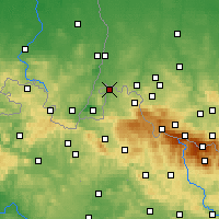 Nearby Forecast Locations - Zawidów - Mapa