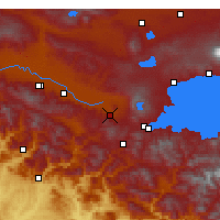 Nearby Forecast Locations - Güroymak - Mapa