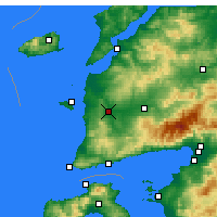 Nearby Forecast Locations - Ezine - Mapa