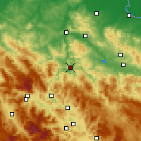 Nearby Forecast Locations - Zavidovići - Mapa