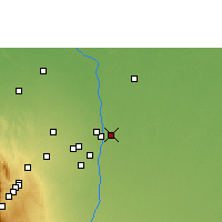 Nearby Forecast Locations - Pailón - Mapa
