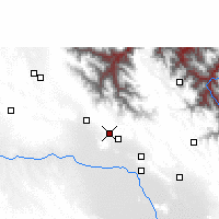 Nearby Forecast Locations - Sica Sica - Mapa