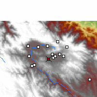 Nearby Forecast Locations - Tarata - Mapa
