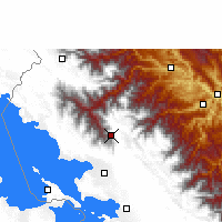 Nearby Forecast Locations - Sorata - Mapa