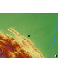 Nearby Forecast Locations - Ixiamas - Mapa