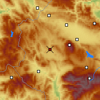 Nearby Forecast Locations - Radomir - Mapa