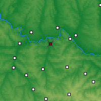 Nearby Forecast Locations - Síversk - Mapa